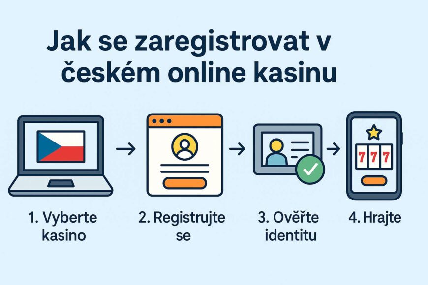 Jak se zaregistrovat v českém online kasinu