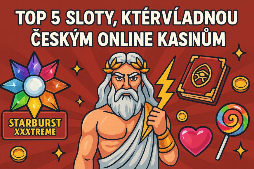 Top 5 Sloty, Které Vládnou Českým Online Kasínům