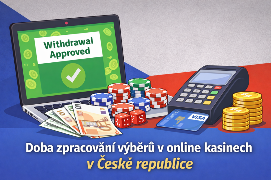 Doba zpracování výběrů v online kasinech