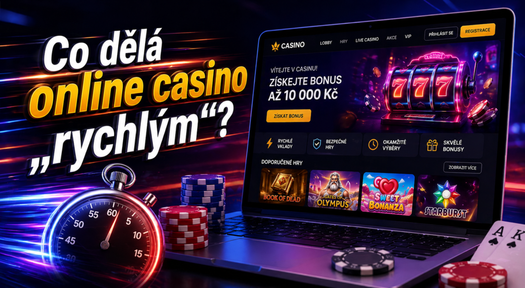 Co dělá online casino „rychlým“