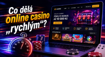 Co dělá online casino „rychlým“